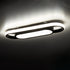 GloboStar® IGOR 61216 Φωτιστικό Οροφής Linear Design LED CCT 24W 2880lm 210° AC 220-240V - Εναλλαγή Φωτισμού μέσω Διακόπτη On/Off All In One Ψυχρό 6000k+Φυσικό 4500k+Θερμό 2700k Μ41 x Π13 x Υ4.5cm - Μαύρο - 3 Years Warranty - ledmania.gr