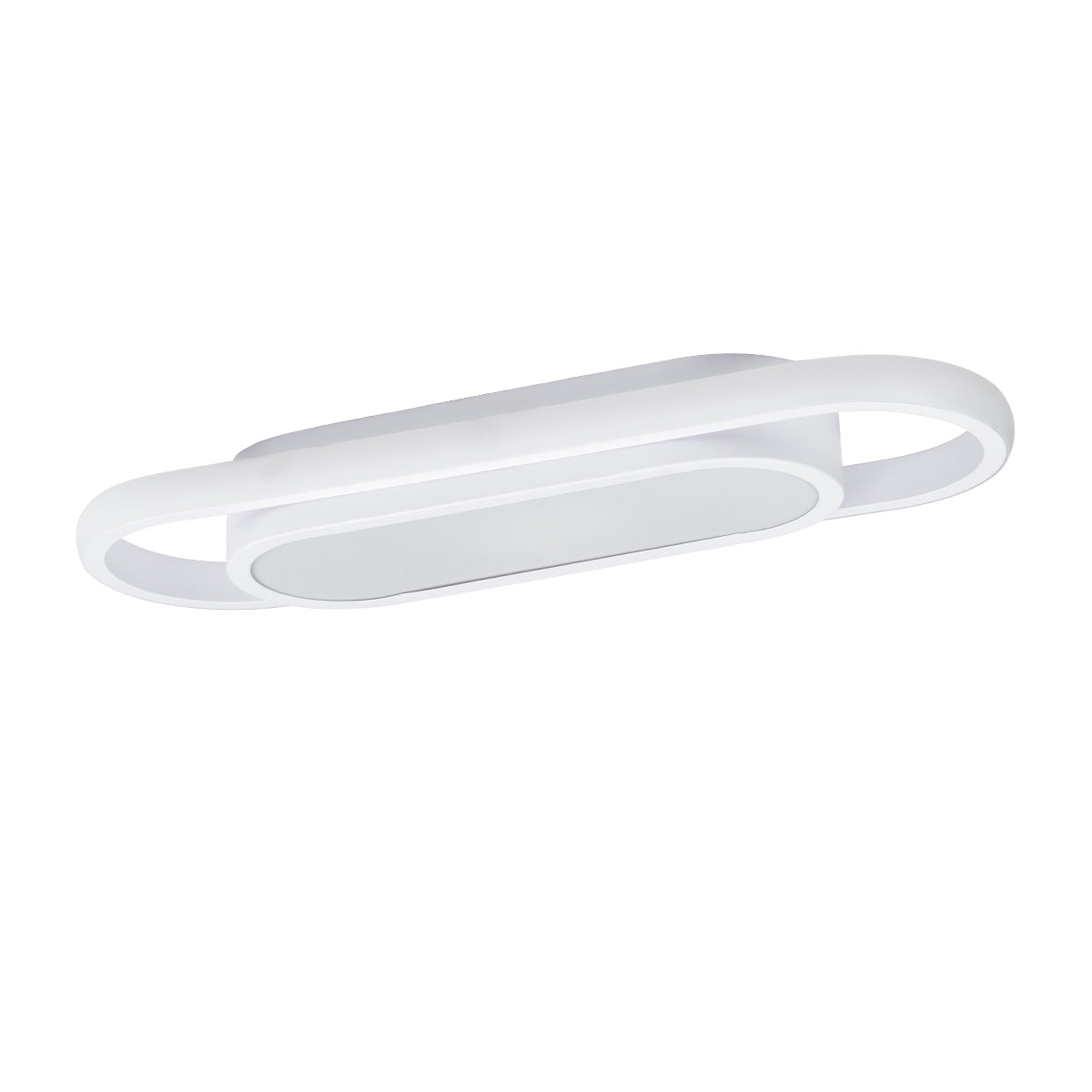 GloboStar® IGOR 61217 Φωτιστικό Οροφής Linear Design LED CCT 24W 2880lm 210° AC 220-240V - Εναλλαγή Φωτισμού μέσω Διακόπτη On/Off All In One Ψυχρό 6000k+Φυσικό 4500k+Θερμό 2700k Μ41 x Π13 x Υ4.5cm - Λευκό - 3 Years Warranty - ledmania.gr