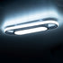 GloboStar® IGOR 61217 Φωτιστικό Οροφής Linear Design LED CCT 24W 2880lm 210° AC 220-240V - Εναλλαγή Φωτισμού μέσω Διακόπτη On/Off All In One Ψυχρό 6000k+Φυσικό 4500k+Θερμό 2700k Μ41 x Π13 x Υ4.5cm - Λευκό - 3 Years Warranty - ledmania.gr