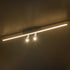 GLOBOSTAR® BARETTI 61226 Φωτιστικό Οροφής Linear Design LED CCT με Κινούμενα Σποτ LED Downlight 24W 2688lm 160° & 45° AC 220-240V IP20  - Εναλλαγή Φωτισμού μέσω Διακόπτη On/Off All In One Ψυχρό 6000k+Φυσικό 4500k+Θερμό 2700k Dimmable - Μ80 x Π5.5 x Υ5 ... - ledmania.gr