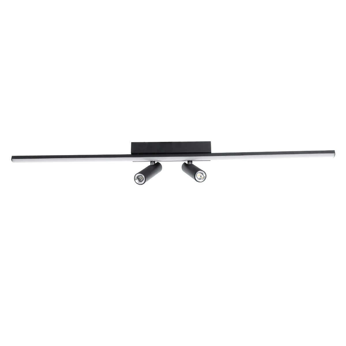 GLOBOSTAR® BARETTI 61226 Φωτιστικό Οροφής Linear Design LED CCT με Κινούμενα Σποτ LED Downlight 24W 2688lm 160° & 45° AC 220-240V IP20  - Εναλλαγή Φωτισμού μέσω Διακόπτη On/Off All In One Ψυχρό 6000k+Φυσικό 4500k+Θερμό 2700k Dimmable - Μ80 x Π5.5 x Υ5 ... - ledmania.gr