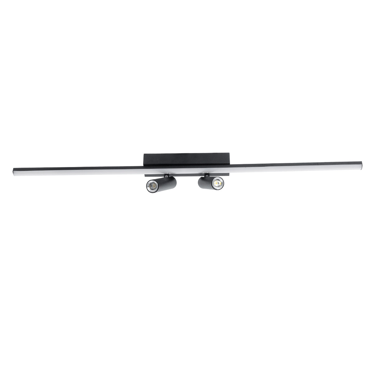 GLOBOSTAR® BARETTI 61226 Φωτιστικό Οροφής Linear Design LED CCT με Κινούμενα Σποτ LED Downlight 24W 2688lm 160° & 45° AC 220-240V IP20  - Εναλλαγή Φωτισμού μέσω Διακόπτη On/Off All In One Ψυχρό 6000k+Φυσικό 4500k+Θερμό 2700k Dimmable - Μ80 x Π5.5 x Υ5 ... - ledmania.gr