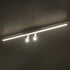 GLOBOSTAR® BARETTI 61226 Φωτιστικό Οροφής Linear Design LED CCT με Κινούμενα Σποτ LED Downlight 24W 2688lm 160° & 45° AC 220-240V IP20  - Εναλλαγή Φωτισμού μέσω Διακόπτη On/Off All In One Ψυχρό 6000k+Φυσικό 4500k+Θερμό 2700k Dimmable - Μ80 x Π5.5 x Υ5 ... - ledmania.gr