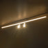 GLOBOSTAR® BARETTI 61227 Φωτιστικό Οροφής Linear Design LED CCT με Κινούμενα Σποτ LED Downlight 24W 2688lm 160° & 45° AC 220-240V IP20  - Εναλλαγή Φωτισμού μέσω Διακόπτη On/Off All In One Ψυχρό 6000k+Φυσικό 4500k+Θερμό 2700k Dimmable - Μ80 x Π5.5 x Υ5 ... - ledmania.gr