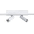 GLOBOSTAR® BARETTI 61227 Φωτιστικό Οροφής Linear Design LED CCT με Κινούμενα Σποτ LED Downlight 24W 2688lm 160° & 45° AC 220-240V IP20  - Εναλλαγή Φωτισμού μέσω Διακόπτη On/Off All In One Ψυχρό 6000k+Φυσικό 4500k+Θερμό 2700k Dimmable - Μ80 x Π5.5 x Υ5 ... - ledmania.gr
