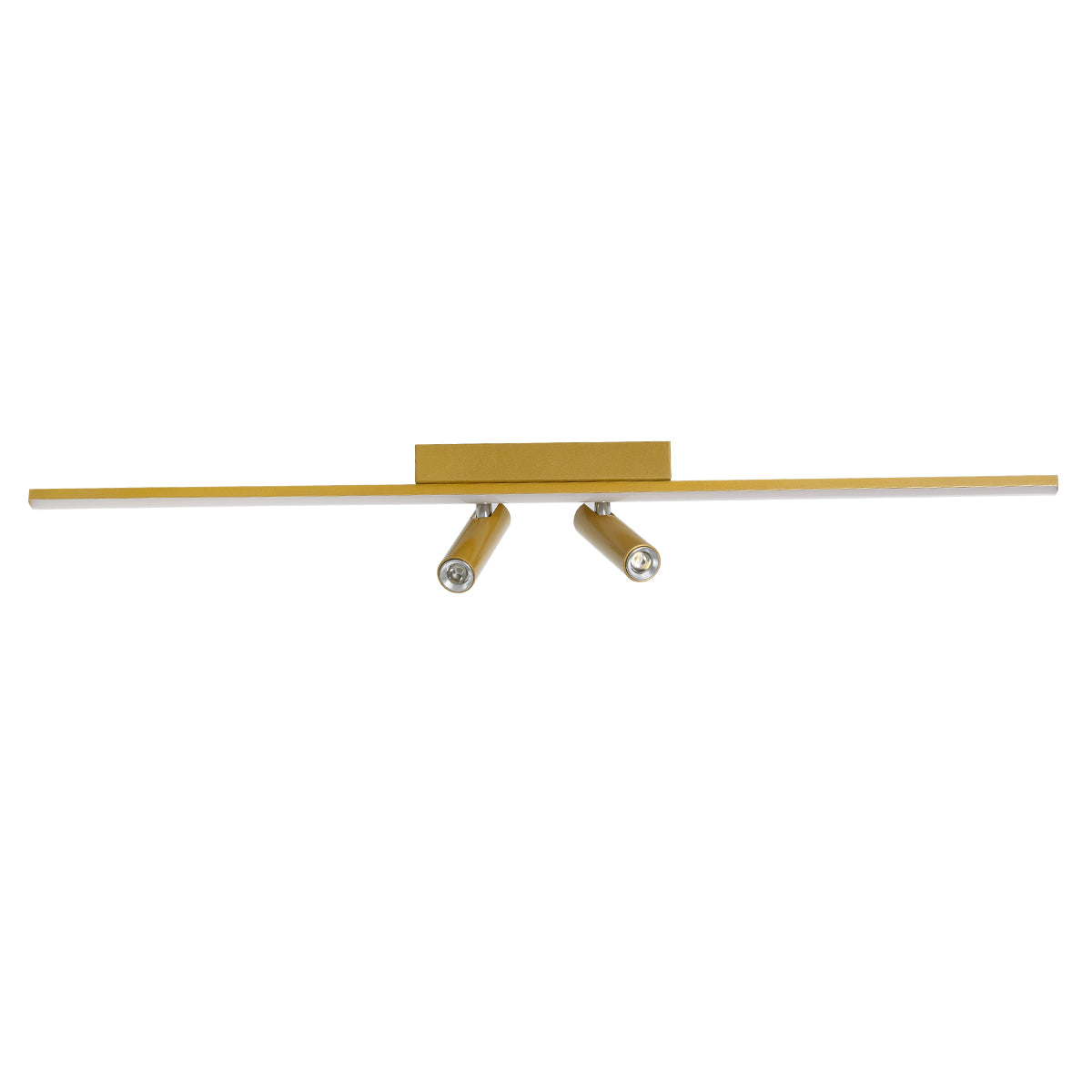GLOBOSTAR® BARETTI 61228 Φωτιστικό Οροφής Linear Design LED CCT με Κινούμενα Σποτ LED Downlight 24W 2688lm 160° & 45° AC 220-240V IP20  - Εναλλαγή Φωτισμού μέσω Διακόπτη On/Off All In One Ψυχρό 6000k+Φυσικό 4500k+Θερμό 2700k Dimmable - Μ80 x Π5.5 x Υ5 ... - ledmania.gr