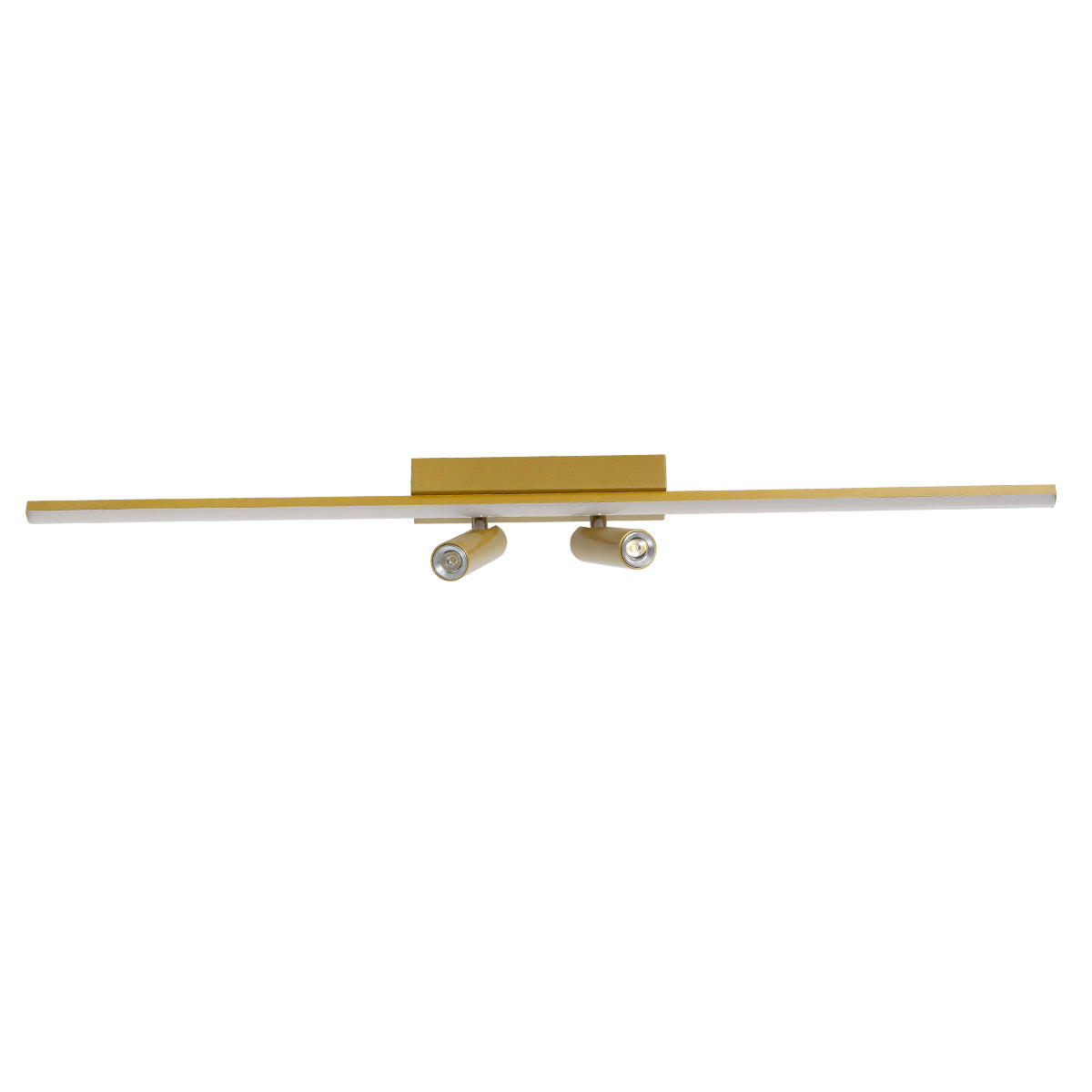 GLOBOSTAR® BARETTI 61228 Φωτιστικό Οροφής Linear Design LED CCT με Κινούμενα Σποτ LED Downlight 24W 2688lm 160° & 45° AC 220-240V IP20  - Εναλλαγή Φωτισμού μέσω Διακόπτη On/Off All In One Ψυχρό 6000k+Φυσικό 4500k+Θερμό 2700k Dimmable - Μ80 x Π5.5 x Υ5 ... - ledmania.gr