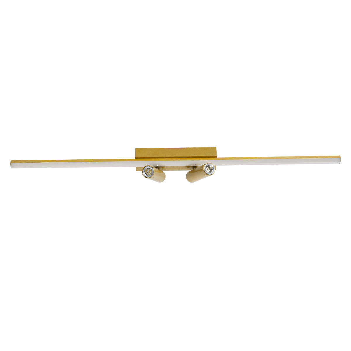 GLOBOSTAR® BARETTI 61228 Φωτιστικό Οροφής Linear Design LED CCT με Κινούμενα Σποτ LED Downlight 24W 2688lm 160° & 45° AC 220-240V IP20  - Εναλλαγή Φωτισμού μέσω Διακόπτη On/Off All In One Ψυχρό 6000k+Φυσικό 4500k+Θερμό 2700k Dimmable - Μ80 x Π5.5 x Υ5 ... - ledmania.gr