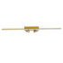 GLOBOSTAR® BARETTI 61228 Φωτιστικό Οροφής Linear Design LED CCT με Κινούμενα Σποτ LED Downlight 24W 2688lm 160° & 45° AC 220-240V IP20  - Εναλλαγή Φωτισμού μέσω Διακόπτη On/Off All In One Ψυχρό 6000k+Φυσικό 4500k+Θερμό 2700k Dimmable - Μ80 x Π5.5 x Υ5 ... - ledmania.gr