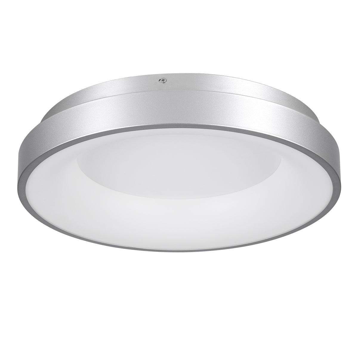 GLOBOSTAR® SALEM 61234 Μοντέρνο Φωτιστικό Οροφής LED 75W 8625lm 120° AC 220-240V IP20 Ρυθμιζόμενο Λευκό CCT με Χειριστήριο από 2700K έως 6000K Dimmable - Lumileds SMD Chip - Γκρι - Μ45 x Π45 x Υ8.5cm - 3 Χρόνια Εγγύηση