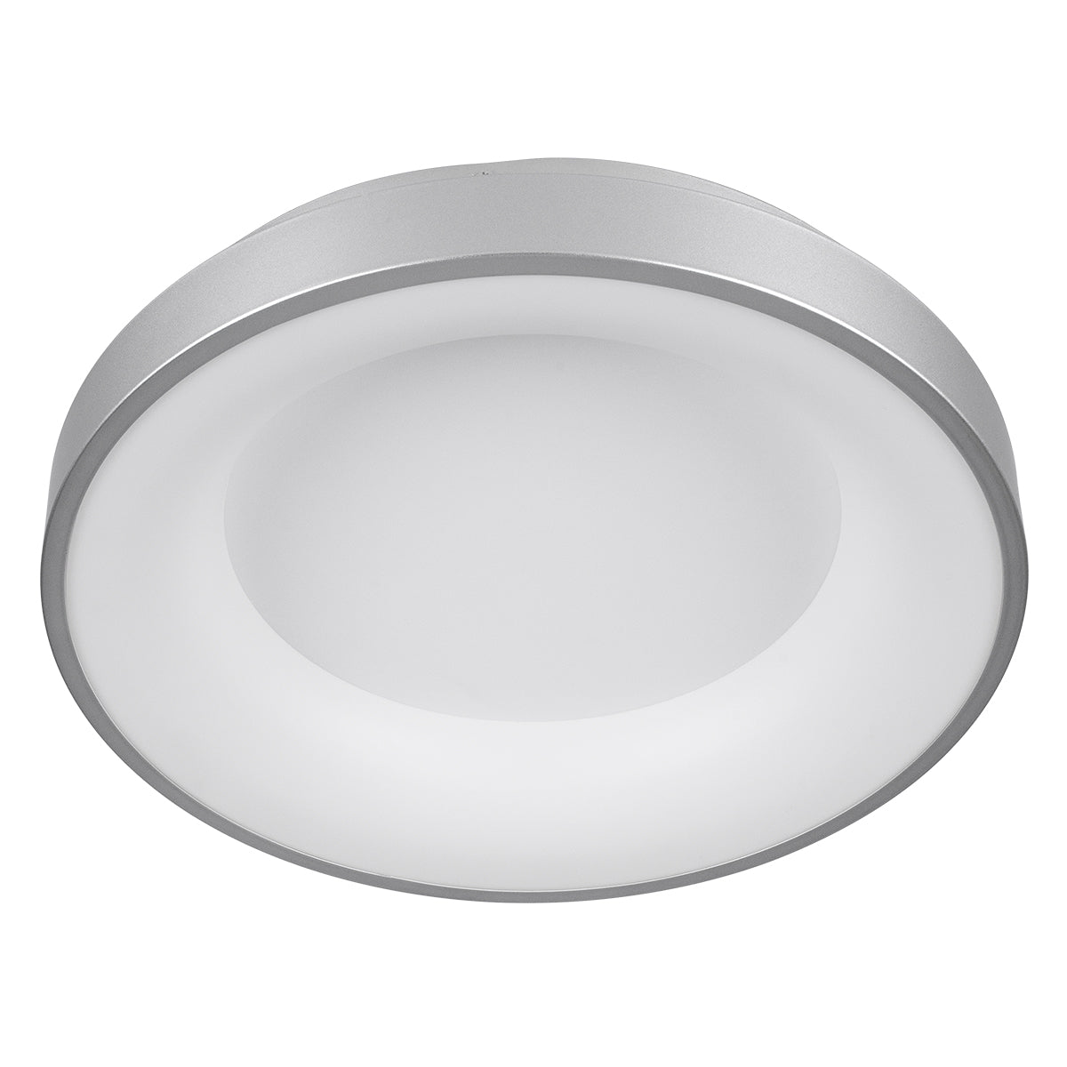 GLOBOSTAR® SALEM 61234 Μοντέρνο Φωτιστικό Οροφής LED 75W 8625lm 120° AC 220-240V IP20 Ρυθμιζόμενο Λευκό CCT με Χειριστήριο από 2700K έως 6000K Dimmable - Lumileds SMD Chip - Γκρι - Μ45 x Π45 x Υ8.5cm - 3 Χρόνια Εγγύηση
