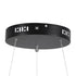 GloboStar® SALEM 61241 Κρεμαστή Πλαφονιέρα Οροφής Δαχτυλίδι-Κύκλος LED CCT 75W 8625lm 120° AC 220-240V - Εναλλαγή Φωτισμού μέσω Τηλεχειριστηρίου All In One Ψυχρό 6000k+Φυσικό 4500k+Θερμό 2700k Dimmable Φ45cm - Μαύρο - 3 Years Warranty - ledmania.gr