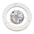 GLOBOSTAR® SALEM 61243 Μοντέρνο Κρεμαστό Φωτιστικό Οροφής LED 75W 8625lm 120° AC 220-240V IP20 Ρυθμιζόμενο Λευκό CCT με Χειριστήριο από 2700K έως 6000K Dimmable - Lumileds SMD Chip - Χρυσό - Μ45 x Π45 x Υ7cm - 3 Χρόνια Εγγύηση