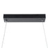 GLOBOSTAR® MORALES 61275 Μοντέρνο Κρεμαστό Φωτιστικό Οροφής LED 54W 6048lm 300° AC 220-240V IP20 Ρυθμιζόμενο Λευκό CCT με Χειριστήριο από 2700K έως 6000K Dimmable - Lumileds SMD Chip - Μαύρο Ματ - Μ90 x Π14 x Υ14cm - 3 Χρόνια Εγγύηση - ledmania.gr