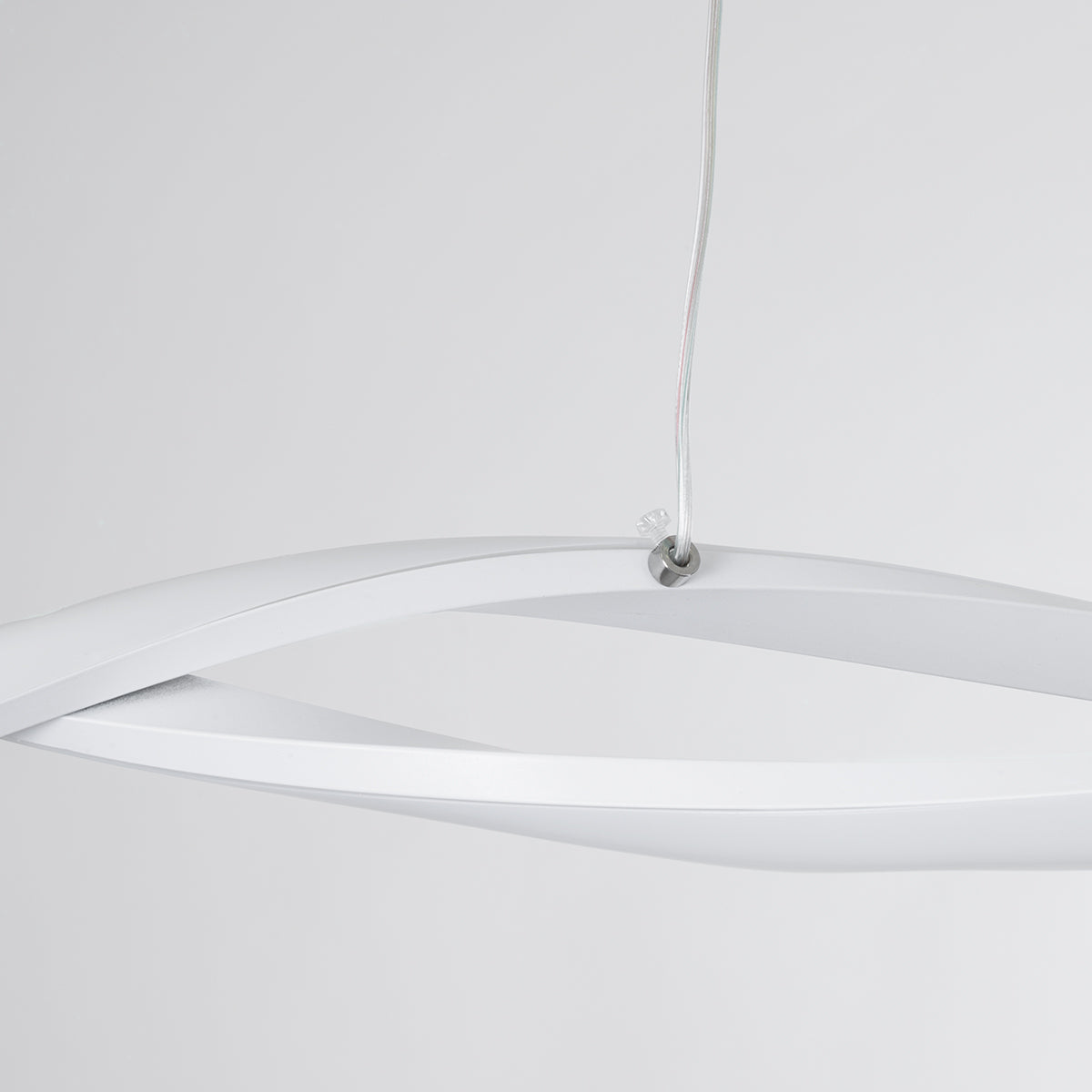 GLOBOSTAR® MORALES 61276 Μοντέρνο Κρεμαστό Φωτιστικό Οροφής LED 54W 6048lm 300° AC 220-240V IP20 Ρυθμιζόμενο Λευκό CCT με Χειριστήριο από 2700K έως 6000K Dimmable - Lumileds SMD Chip - Λευκό Ματ - Μ90 x Π14 x Υ14cm - 3 Χρόνια Εγγύηση - ledmania.gr