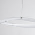 GLOBOSTAR® MORALES 61276 Μοντέρνο Κρεμαστό Φωτιστικό Οροφής LED 54W 6048lm 300° AC 220-240V IP20 Ρυθμιζόμενο Λευκό CCT με Χειριστήριο από 2700K έως 6000K Dimmable - Lumileds SMD Chip - Λευκό Ματ - Μ90 x Π14 x Υ14cm - 3 Χρόνια Εγγύηση - ledmania.gr