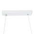 GLOBOSTAR® MORALES 61276 Μοντέρνο Κρεμαστό Φωτιστικό Οροφής LED 54W 6048lm 300° AC 220-240V IP20 Ρυθμιζόμενο Λευκό CCT με Χειριστήριο από 2700K έως 6000K Dimmable - Lumileds SMD Chip - Λευκό Ματ - Μ90 x Π14 x Υ14cm - 3 Χρόνια Εγγύηση - ledmania.gr