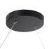 GloboStar® SPIRALE 61283 Κρεμαστό Φωτιστικό Οροφής Design LED CCT 75W 8400lm 300° AC 220-240V - Εναλλαγή Φωτισμού μέσω Τηλεχειριστηρίου All In One Ψυχρό 6000k+Φυσικό 4500k+Θερμό 2700k Dimmable Μ72 x Π25 x Υ30cm - Μαύρο - 3 Years Warranty - ledmania.gr
