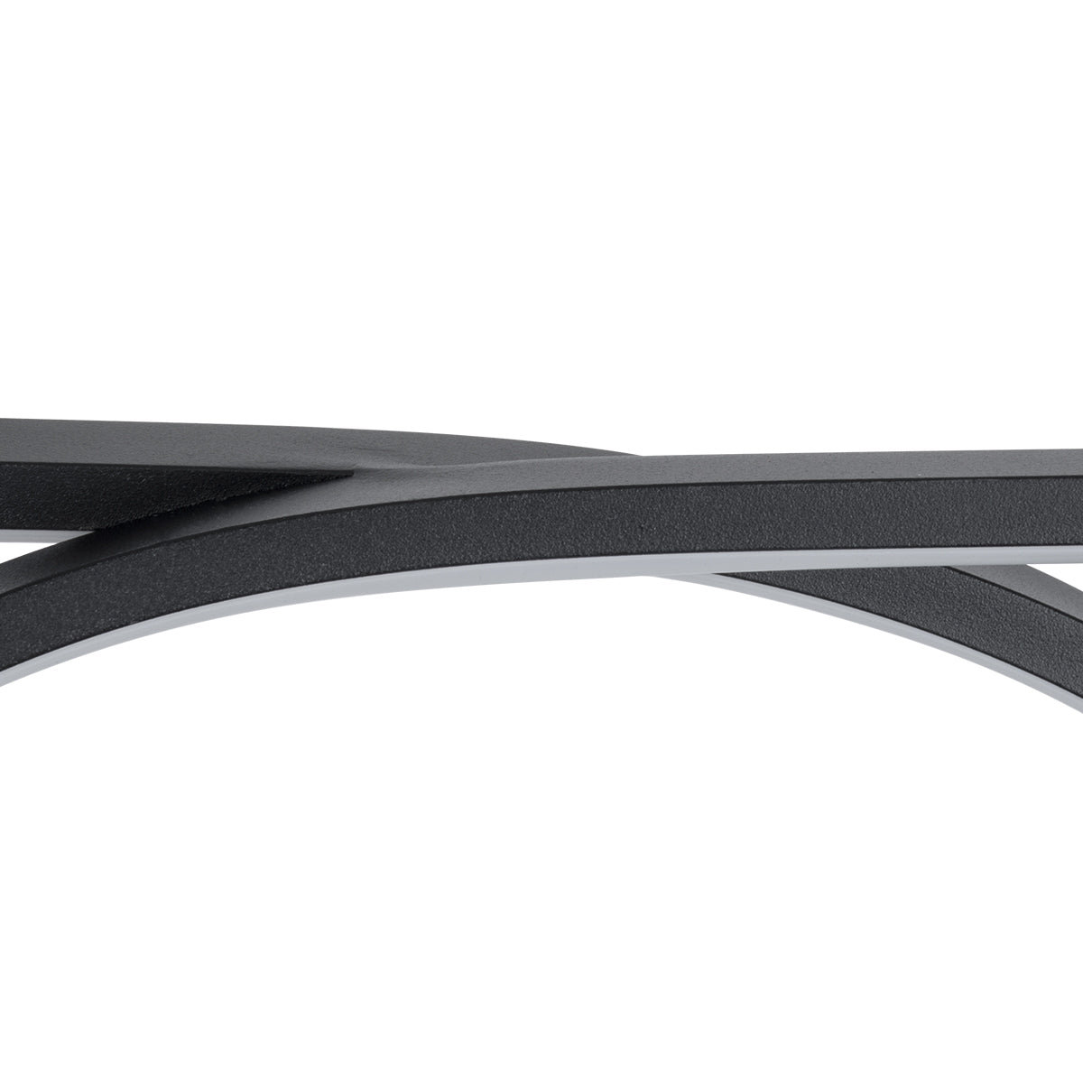 GLOBOSTAR® ROME 61294 Μοντέρνο Κρεμαστό Φωτιστικό Οροφής LED 24W 2640lm 200° AC 220-240V IP20 Ρυθμιζόμενο Λευκό CCT με On/Off 2700K/4500K/6000K - Lumileds SMD Chip - Μαύρο Ματ - Μ65.5 x Π4 x Υ33cm - 3 Χρόνια Εγγύηση