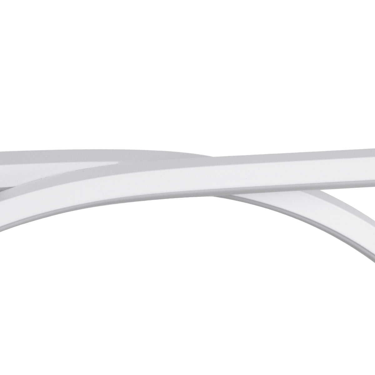 GLOBOSTAR® ROME 61295 Μοντέρνο Κρεμαστό Φωτιστικό Οροφής LED 24W 2640lm 200° AC 220-240V IP20 Ρυθμιζόμενο Λευκό CCT με On/Off 2700K/4500K/6000K - Lumileds SMD Chip - Λευκό Ματ - Μ65.5 x Π4 x Υ33cm - 3 Χρόνια Εγγύηση