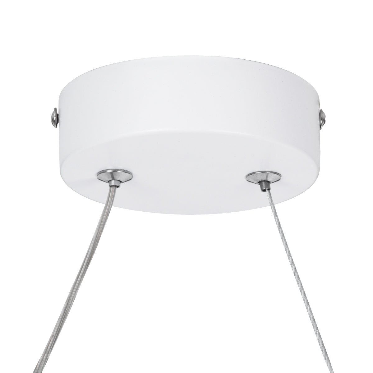 GLOBOSTAR® ROME 61295 Μοντέρνο Κρεμαστό Φωτιστικό Οροφής LED 24W 2640lm 200° AC 220-240V IP20 Ρυθμιζόμενο Λευκό CCT με On/Off 2700K/4500K/6000K - Lumileds SMD Chip - Λευκό Ματ - Μ65.5 x Π4 x Υ33cm - 3 Χρόνια Εγγύηση