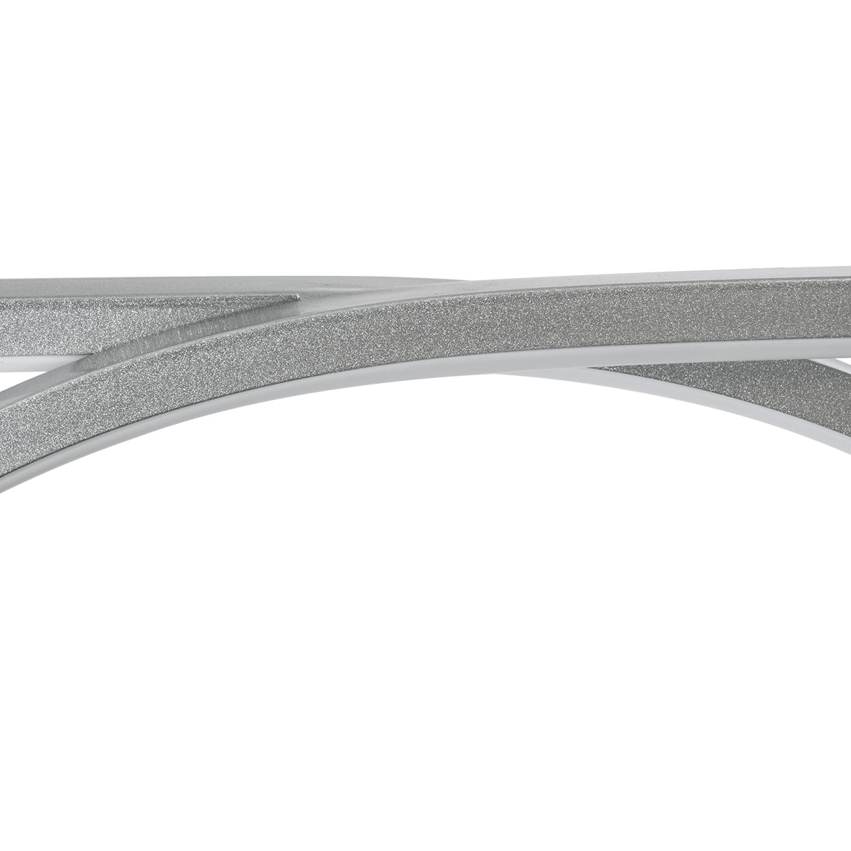 GLOBOSTAR® ROME 61296 Μοντέρνο Κρεμαστό Φωτιστικό Οροφής LED 24W 2640lm 200° AC 220-240V IP20 Ρυθμιζόμενο Λευκό CCT με On/Off 2700K/4500K/6000K - Lumileds SMD Chip - Νίκελ Βούρτσας - Μ65.5 x Π4 x Υ33cm - 3 Χρόνια Εγγύηση