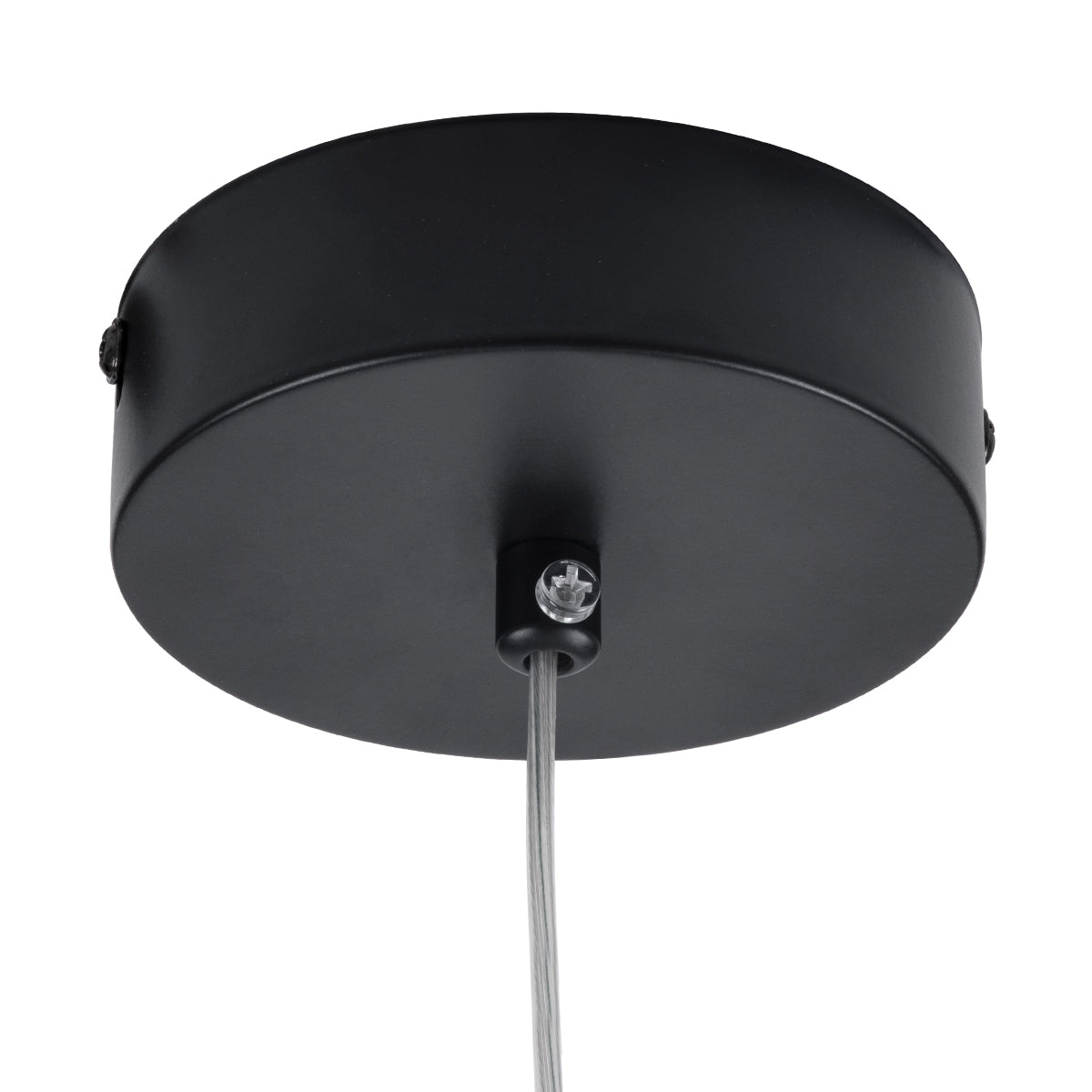GloboStar® TEARS 61309 Κρεμαστό Φωτιστικό Οροφής Design LED CCT 3W 330lm 180° AC 220-240V - Εναλλαγή Φωτισμού μέσω Διακόπτη On/Off All In One Ψυχρό 6000k+Φυσικό 4500k+Θερμό 2700k Φ3.2 x Υ51.5cm - Μαύρο - 3 Years Warranty - ledmania.gr
