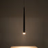 GloboStar® TEARS 61310 Κρεμαστό Φωτιστικό Οροφής Design LED CCT 3W 330lm 180° AC 220-240V - Εναλλαγή Φωτισμού μέσω Διακόπτη On/Off All In One Ψυχρό 6000k+Φυσικό 4500k+Θερμό 2700k Φ3.2 x Υ51.5cm - Χρυσό Βούρτσας - 3 Years Warranty - ledmania.gr