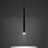 GloboStar® TEARS 61310 Κρεμαστό Φωτιστικό Οροφής Design LED CCT 3W 330lm 180° AC 220-240V - Εναλλαγή Φωτισμού μέσω Διακόπτη On/Off All In One Ψυχρό 6000k+Φυσικό 4500k+Θερμό 2700k Φ3.2 x Υ51.5cm - Χρυσό Βούρτσας - 3 Years Warranty - ledmania.gr