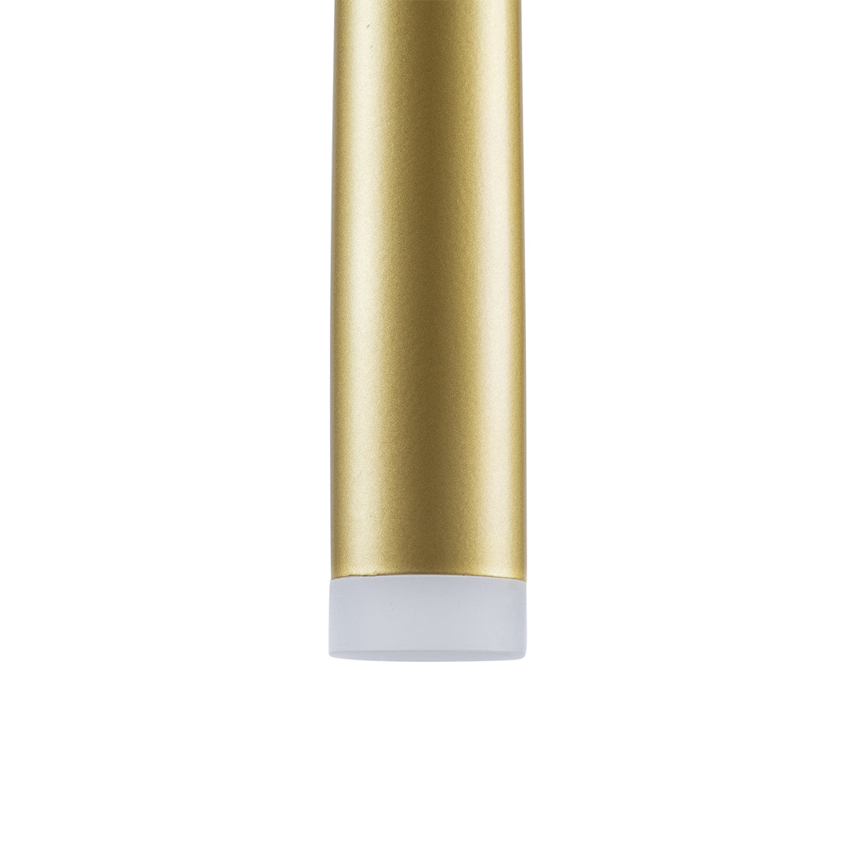 GloboStar® TEARS 61310 Κρεμαστό Φωτιστικό Οροφής Design LED CCT 3W 330lm 180° AC 220-240V - Εναλλαγή Φωτισμού μέσω Διακόπτη On/Off All In One Ψυχρό 6000k+Φυσικό 4500k+Θερμό 2700k Φ3.2 x Υ51.5cm - Χρυσό Βούρτσας - 3 Years Warranty - ledmania.gr