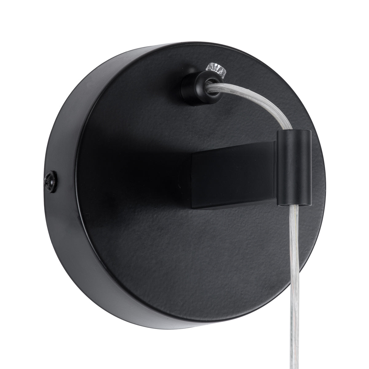 GloboStar® TEARS 61315 Φωτιστικό Τοίχου - Απλίκα Design LED CCT 3W 330lm 180° AC 220-240V - Εναλλαγή Φωτισμού μέσω Διακόπτη On/Off All In One Ψυχρό 6000k+Φυσικό 4500k+Θερμό 2700k Φ3.2 x Υ51.5cm - Μαύρο - 3 Years Warranty - ledmania.gr