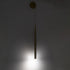 GloboStar® TEARS 61315 Φωτιστικό Τοίχου - Απλίκα Design LED CCT 3W 330lm 180° AC 220-240V - Εναλλαγή Φωτισμού μέσω Διακόπτη On/Off All In One Ψυχρό 6000k+Φυσικό 4500k+Θερμό 2700k Φ3.2 x Υ51.5cm - Μαύρο - 3 Years Warranty - ledmania.gr