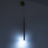 GloboStar® TEARS 61315 Φωτιστικό Τοίχου - Απλίκα Design LED CCT 3W 330lm 180° AC 220-240V - Εναλλαγή Φωτισμού μέσω Διακόπτη On/Off All In One Ψυχρό 6000k+Φυσικό 4500k+Θερμό 2700k Φ3.2 x Υ51.5cm - Μαύρο - 3 Years Warranty - ledmania.gr