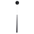 GloboStar® TEARS 61315 Φωτιστικό Τοίχου - Απλίκα Design LED CCT 3W 330lm 180° AC 220-240V - Εναλλαγή Φωτισμού μέσω Διακόπτη On/Off All In One Ψυχρό 6000k+Φυσικό 4500k+Θερμό 2700k Φ3.2 x Υ51.5cm - Μαύρο - 3 Years Warranty - ledmania.gr