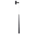 GloboStar® TEARS 61315 Φωτιστικό Τοίχου - Απλίκα Design LED CCT 3W 330lm 180° AC 220-240V - Εναλλαγή Φωτισμού μέσω Διακόπτη On/Off All In One Ψυχρό 6000k+Φυσικό 4500k+Θερμό 2700k Φ3.2 x Υ51.5cm - Μαύρο - 3 Years Warranty - ledmania.gr