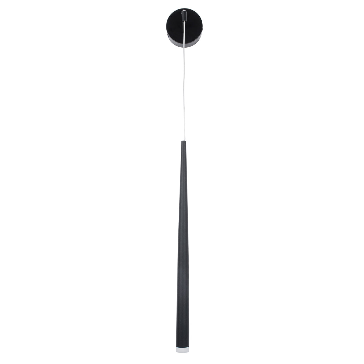 GloboStar® TEARS 61315 Φωτιστικό Τοίχου - Απλίκα Design LED CCT 3W 330lm 180° AC 220-240V - Εναλλαγή Φωτισμού μέσω Διακόπτη On/Off All In One Ψυχρό 6000k+Φυσικό 4500k+Θερμό 2700k Φ3.2 x Υ51.5cm - Μαύρο - 3 Years Warranty - ledmania.gr