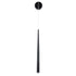 GloboStar® TEARS 61315 Φωτιστικό Τοίχου - Απλίκα Design LED CCT 3W 330lm 180° AC 220-240V - Εναλλαγή Φωτισμού μέσω Διακόπτη On/Off All In One Ψυχρό 6000k+Φυσικό 4500k+Θερμό 2700k Φ3.2 x Υ51.5cm - Μαύρο - 3 Years Warranty - ledmania.gr