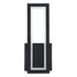 GloboStar® TIARA 61327 Φωτιστικό Τοίχου - Απλίκα Design LED CCT 12W 1440lm 360° AC 220-240V - Εναλλαγή Φωτισμού μέσω Διακόπτη On/Off All In One Ψυχρό 6000k+Φυσικό 4500k+Θερμό 2700k Μ12.5 x Π4 x Υ32cm - Μαύρο - 3 Years Warranty - ledmania.gr