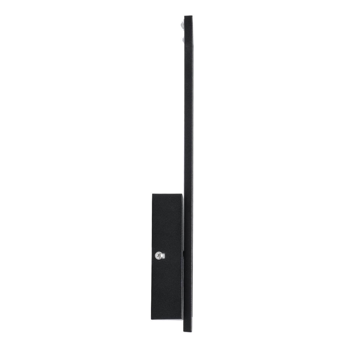 GloboStar® TIARA 61327 Φωτιστικό Τοίχου - Απλίκα Design LED CCT 12W 1440lm 360° AC 220-240V - Εναλλαγή Φωτισμού μέσω Διακόπτη On/Off All In One Ψυχρό 6000k+Φυσικό 4500k+Θερμό 2700k Μ12.5 x Π4 x Υ32cm - Μαύρο - 3 Years Warranty - ledmania.gr