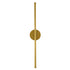 GloboStar® DIADEM 61330 Φωτιστικό Τοίχου - Απλίκα Design LED CCT 9W 1080lm 120° AC 220-240V - Εναλλαγή Φωτισμού μέσω Διακόπτη On/Off All In One Ψυχρό 6000k+Φυσικό 4500k+Θερμό 2700k Μ10 x Π4 x Υ60cm - Χρυσό - 3 Years Warranty - ledmania.gr