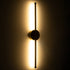 GloboStar® DIADEM 61330 Φωτιστικό Τοίχου - Απλίκα Design LED CCT 9W 1080lm 120° AC 220-240V - Εναλλαγή Φωτισμού μέσω Διακόπτη On/Off All In One Ψυχρό 6000k+Φυσικό 4500k+Θερμό 2700k Μ10 x Π4 x Υ60cm - Χρυσό - 3 Years Warranty - ledmania.gr