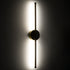 GloboStar® DIADEM 61330 Φωτιστικό Τοίχου - Απλίκα Design LED CCT 9W 1080lm 120° AC 220-240V - Εναλλαγή Φωτισμού μέσω Διακόπτη On/Off All In One Ψυχρό 6000k+Φυσικό 4500k+Θερμό 2700k Μ10 x Π4 x Υ60cm - Χρυσό - 3 Years Warranty - ledmania.gr