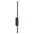 GloboStar® HARLEM 61331 Φωτιστικό Τοίχου - Απλίκα Design LED CCT 9W 1080lm 120° AC 220-240V - Εναλλαγή Φωτισμού μέσω Διακόπτη On/Off All In One Ψυχρό 6000k+Φυσικό 4500k+Θερμό 2700k Μ5 x Π4 x Υ60cm - Μαύρο - 3 Years Warranty - ledmania.gr