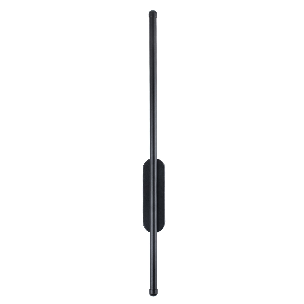 GloboStar® HARLEM 61331 Φωτιστικό Τοίχου - Απλίκα Design LED CCT 9W 1080lm 120° AC 220-240V - Εναλλαγή Φωτισμού μέσω Διακόπτη On/Off All In One Ψυχρό 6000k+Φυσικό 4500k+Θερμό 2700k Μ5 x Π4 x Υ60cm - Μαύρο - 3 Years Warranty - ledmania.gr