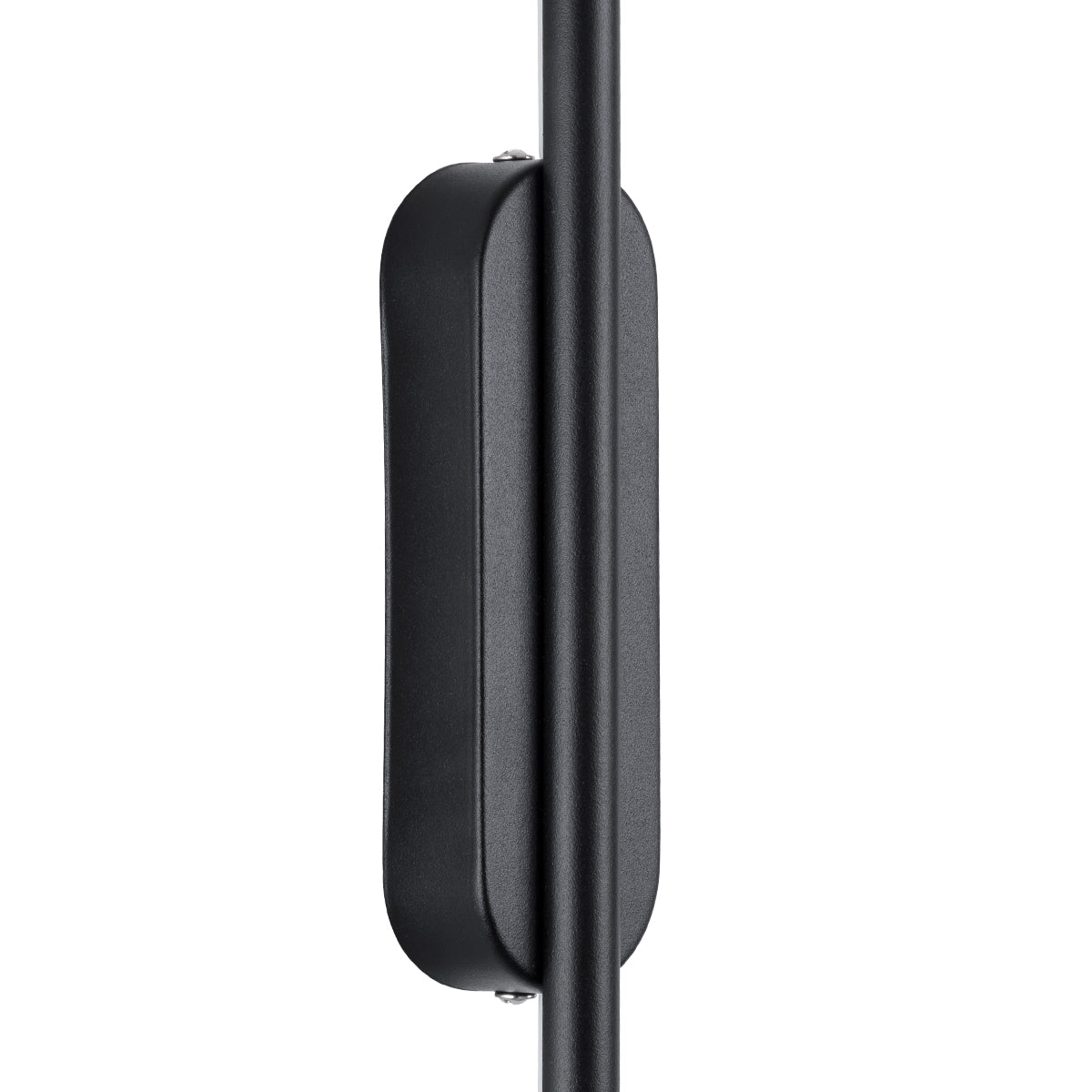 GloboStar® HARLEM 61331 Φωτιστικό Τοίχου - Απλίκα Design LED CCT 9W 1080lm 120° AC 220-240V - Εναλλαγή Φωτισμού μέσω Διακόπτη On/Off All In One Ψυχρό 6000k+Φυσικό 4500k+Θερμό 2700k Μ5 x Π4 x Υ60cm - Μαύρο - 3 Years Warranty - ledmania.gr