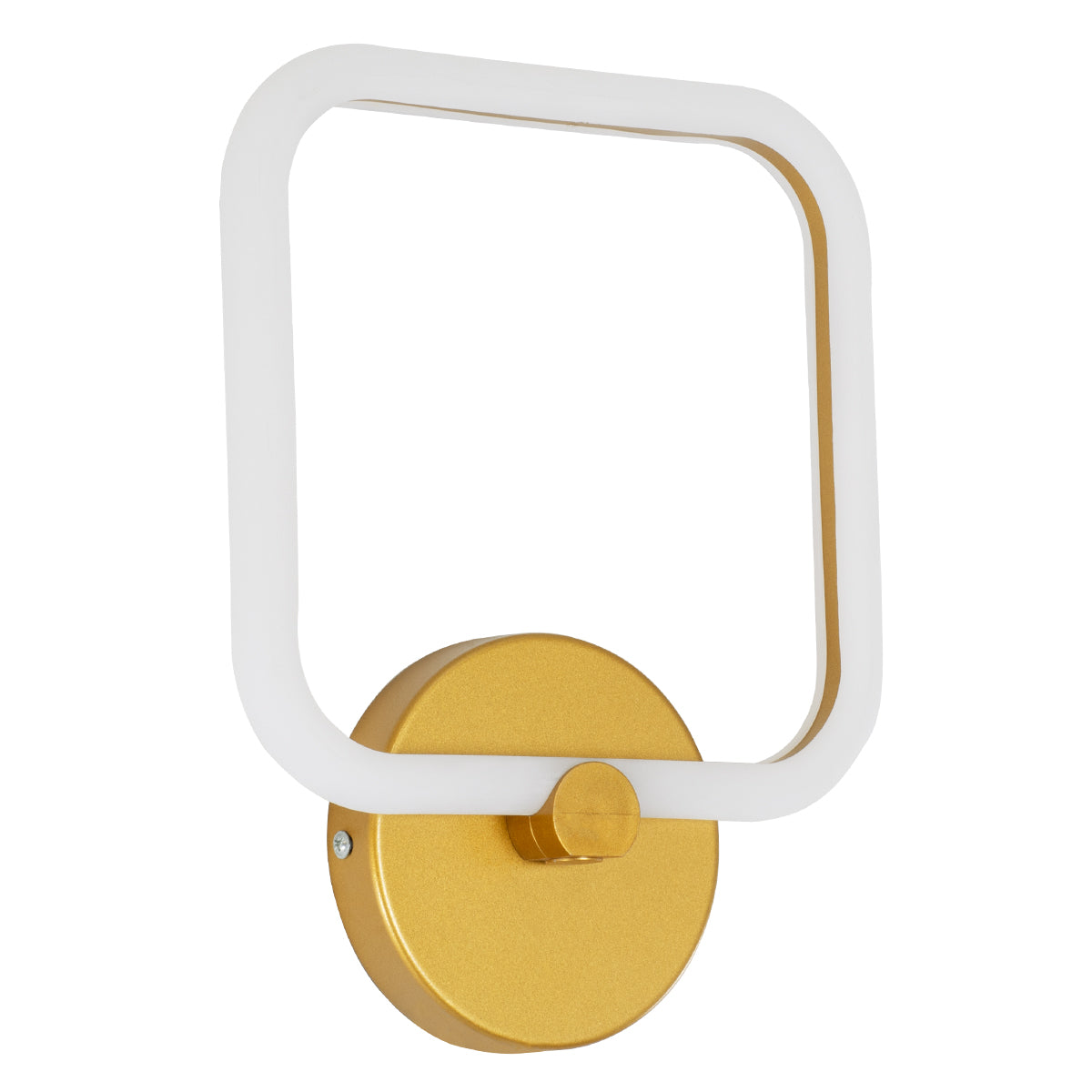 GloboStar® ELIZA 61344 Φωτιστικό Τοίχου - Απλίκα Design LED CCT 8W 960lm 360° AC 220-240V - Εναλλαγή Φωτισμού μέσω Διακόπτη On/Off All In One Ψυχρό 6000k+Φυσικό 4500k+Θερμό 2700k Μ22 x Π5 x Υ28.5cm - Χρυσό - 3 Years Warranty - ledmania.gr