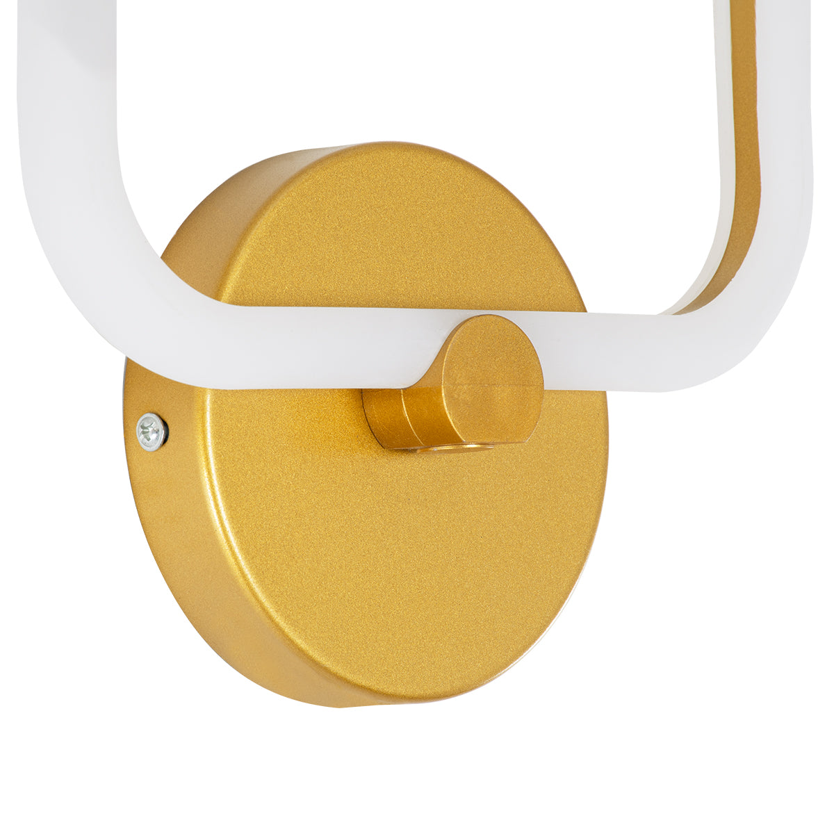 GloboStar® ELIZA 61344 Φωτιστικό Τοίχου - Απλίκα Design LED CCT 8W 960lm 360° AC 220-240V - Εναλλαγή Φωτισμού μέσω Διακόπτη On/Off All In One Ψυχρό 6000k+Φυσικό 4500k+Θερμό 2700k Μ22 x Π5 x Υ28.5cm - Χρυσό - 3 Years Warranty - ledmania.gr