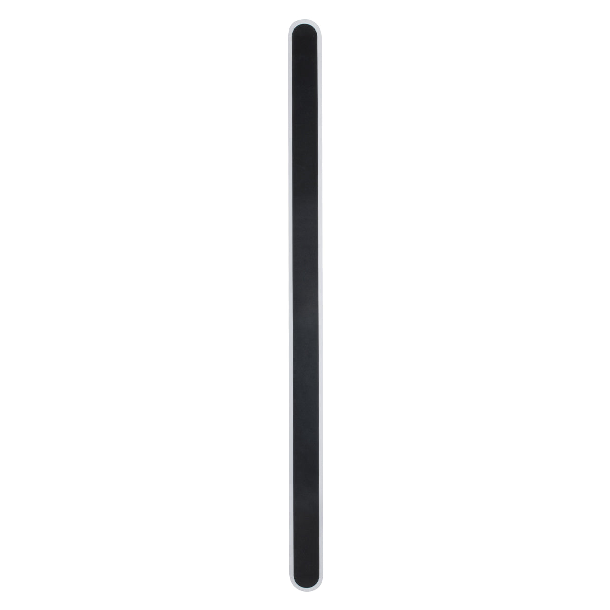 GloboStar® HOUSTON 61349 Φωτιστικό Τοίχου - Απλίκα Design LED CCT 24W 2880lm 360° AC 220-240V - Εναλλαγή Φωτισμού μέσω Διακόπτη On/Off All In One Ψυχρό 6000k+Φυσικό 4500k+Θερμό 2700k Μ6 x Π3 x Υ100cm - Μαύρο - 3 Years Warranty - ledmania.gr