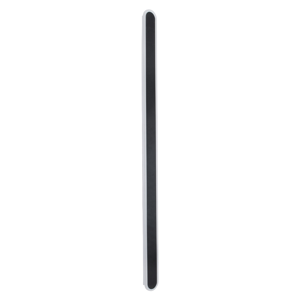 GloboStar® HOUSTON 61349 Φωτιστικό Τοίχου - Απλίκα Design LED CCT 24W 2880lm 360° AC 220-240V - Εναλλαγή Φωτισμού μέσω Διακόπτη On/Off All In One Ψυχρό 6000k+Φυσικό 4500k+Θερμό 2700k Μ6 x Π3 x Υ100cm - Μαύρο - 3 Years Warranty - ledmania.gr