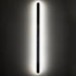 GloboStar® HOUSTON 61349 Φωτιστικό Τοίχου - Απλίκα Design LED CCT 24W 2880lm 360° AC 220-240V - Εναλλαγή Φωτισμού μέσω Διακόπτη On/Off All In One Ψυχρό 6000k+Φυσικό 4500k+Θερμό 2700k Μ6 x Π3 x Υ100cm - Μαύρο - 3 Years Warranty - ledmania.gr
